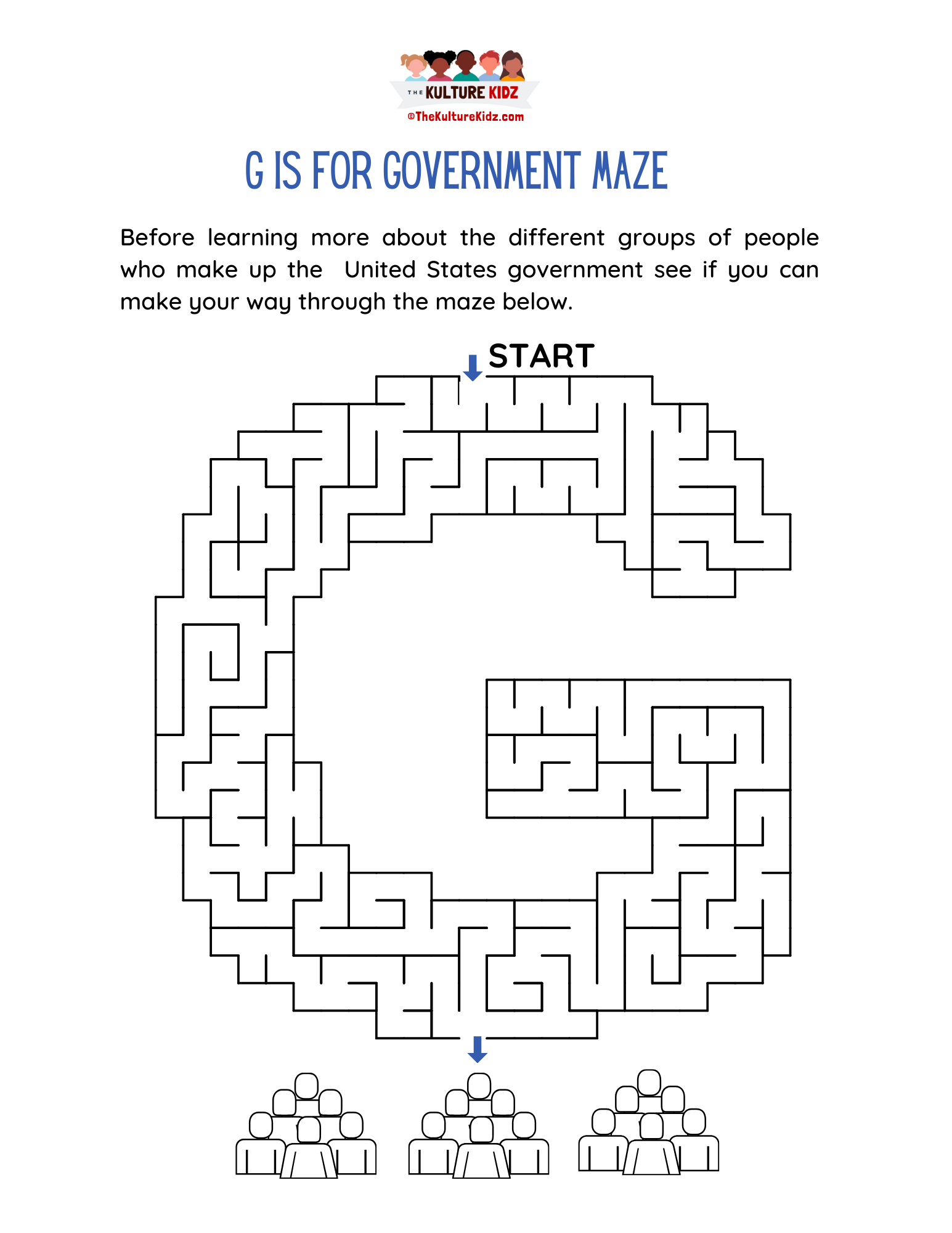 G is for Government Maze